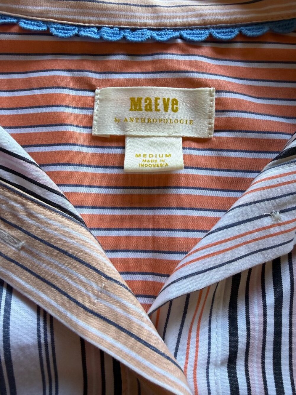 Maeve by Anthropologie Striped Tunic - Picture 2 of 7
